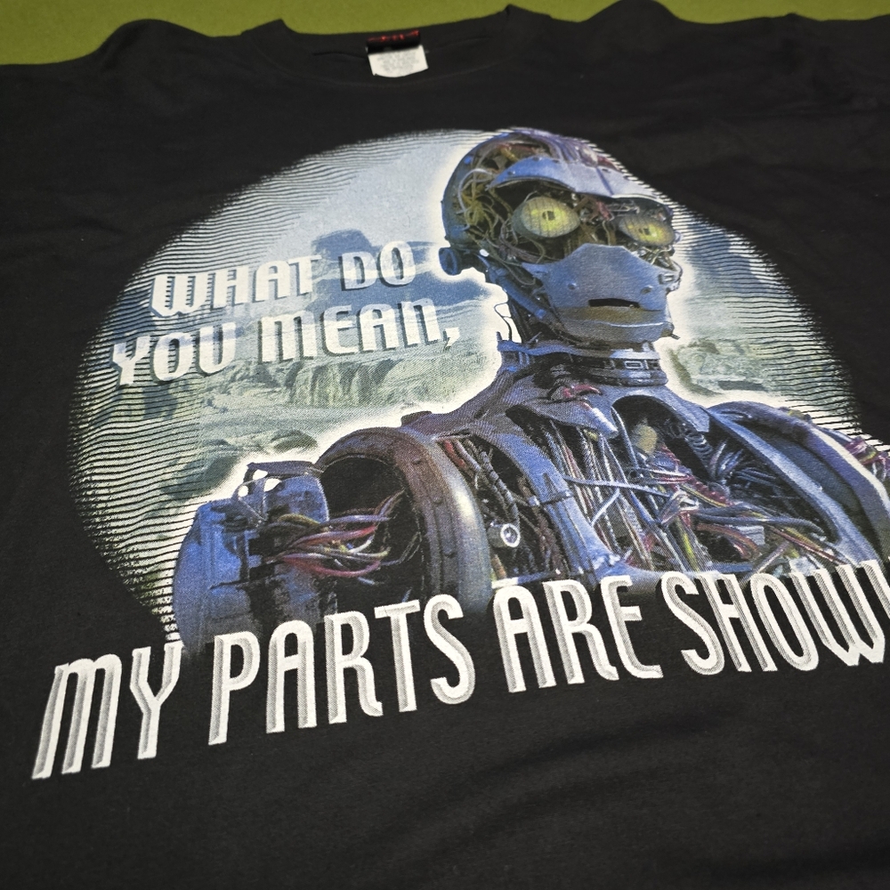 Vintage 1999 Star Wars Episode 1 C-3PO Graphic T-Shirt - Picture 2 of 6